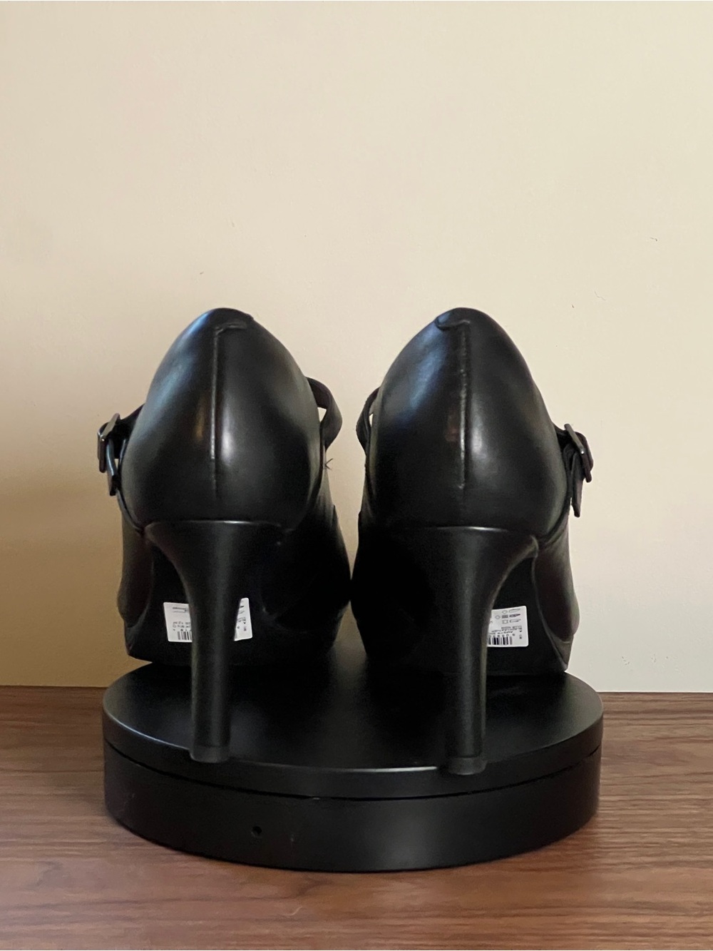 Clarks Ambyr Shine Leather Mary Jane Heeled Pumps - US 12 - Picture 4 of 11